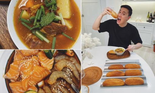 Diễn viên Kiên Hoàng gợi ý một số món ngon đơn giản có thể làm tại nhà trong mùa dịch 