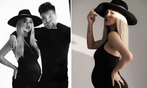 DJ Tít mang bầu với chồng sắp cưới