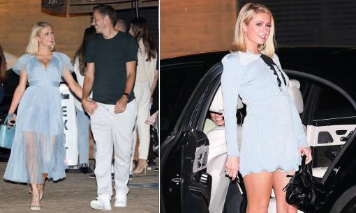 Paris Hilton có thai dù đang rục rịch chuẩn bị làm đám cưới với doanh nhân Carter Reum? 