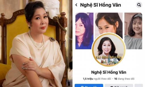 Fanpage 'NSND Hồng Vân' đổi tên thành 'Nghệ sĩ Hồng Vân', nữ nghệ sĩ chính thức lên tiếng