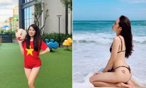 Clip 'nóng bỏng' trên biển của hot girl Lê Phương Anh gây sốt mạng xã hội