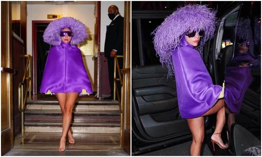 Lady Gaga 'lên đồ' khó hiểu khi xuống phố, bất ngờ nhất khi nhìn phía dưới