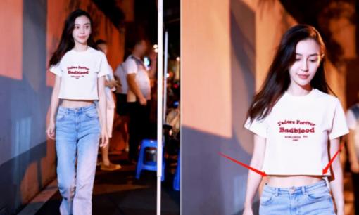 Chăm mặc áo crop-top, Angelababy khoe trọn cơ bụng số 11 