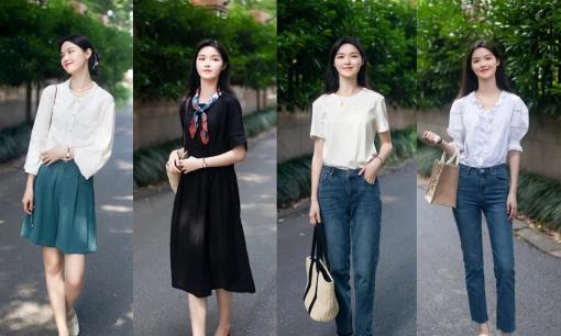 Vừa chững chạc, thanh lịch lại vừa nữ tính, kiểu thời trang đi làm này trông rất ổn