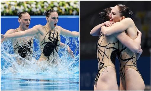 2 'nàng tiên cá' giành HCV Olympic gây xôn xao với bikini dễ gây nhìn nhầm