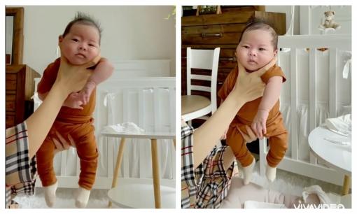 Cho quý tử ợ hơi theo cách không giống ai, Quế Vân dự đoán ăn chửi nhưng kết quả lại bất ngờ