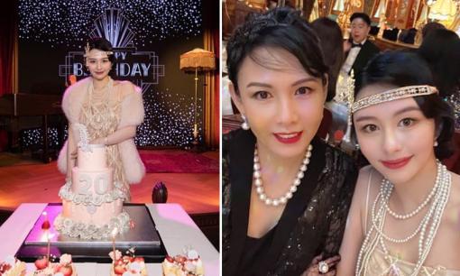 Ái nữ xinh đẹp của 'bom sex Hông Kông' Khâu Thục Trinh tổ chức tiệc sinh nhật xa hoa cùng hội con nhà giàu