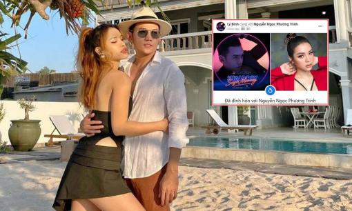 Sau 2 năm hẹn hò bí mật, Phương Trinh Jolie 'đánh dấu chủ quyền' và hé lộ đám cưới với Lý Bình