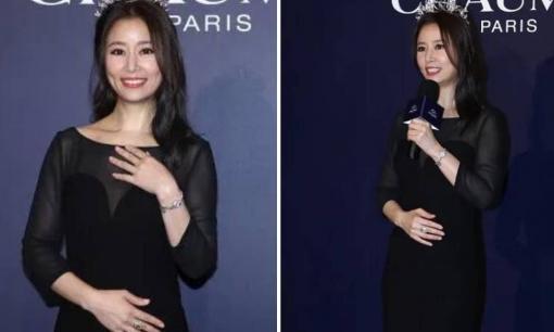 Cố tình mặc đồ đen, Lâm Tâm Như còn liên tục lấy tay che bụng khiến dân tình nghi ngờ chuyện bầu bí lần 2