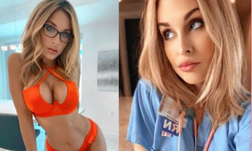 Nữ y tá nóng bỏng bỏ nghề để đi đóng 'phim người lớn'