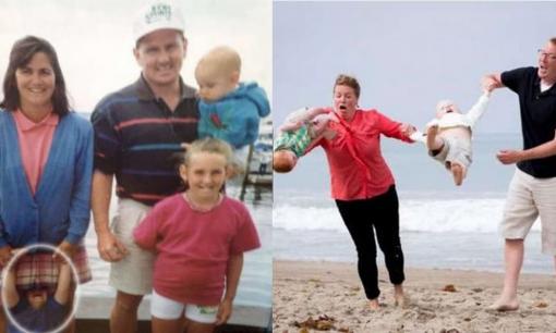 Chụp ảnh gia đình có khó không? Hãy xem những bức ảnh gia đình thất bại này! 