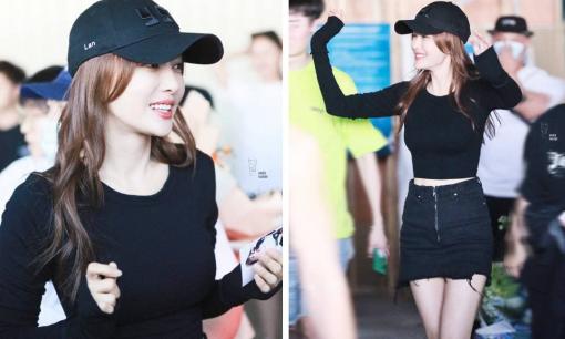 'Phú Sát Hoàng hậu' Tần Lam gây sốt với style thời trang trẻ trung, khoe trọn vòng eo siêu thực và đôi chân nuột nà