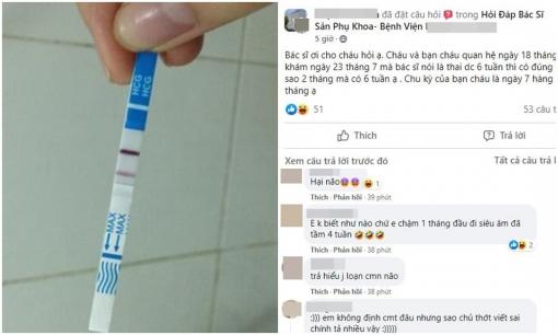Bạn gái có bầu, chàng trai đăng đàn hỏi cách tính tuổi thai, dân mạng tức đến mức phải 'khẩu nghiệp'