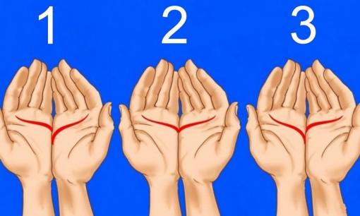 Đặt đường tình duyên hai tay cạnh nhau để biết mình khi yêu thế nào?