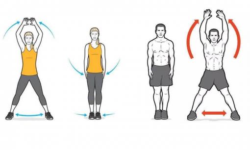 Thực hiện 'nhảy mở và đóng' trong 15 phút mỗi ngày, cơ thể bạn sẽ giảm cân đồng đều! 