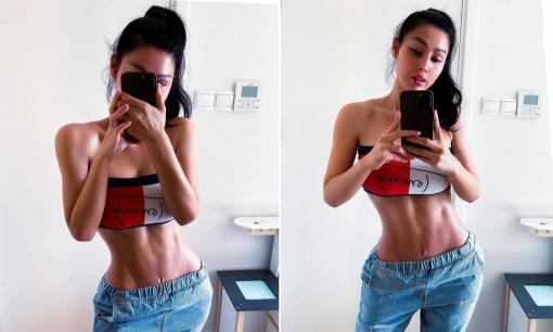 'Gái một con' Maria Đinh Phương Ánh khoe vòng eo không chút mỡ thừa khiến hội chị em ghen tỵ