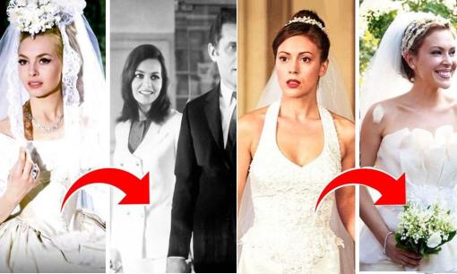 Những nữ diễn viên mặc chiếc váy cưới trở thành biểu tượng trên màn ảnh có điều gì khác trong đám cưới của chính họ?