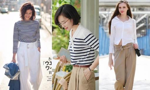 Trình diễn mốt thời trang cuối hè đầu thu, 4 cách mặc quần ống rộng tôn dáng mà vẫn sang chảnh của kiều nữ tuổi 40 