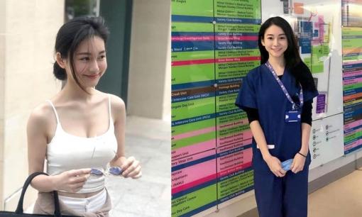 Nữ bác sĩ xinh đẹp nổi tiếng mạng xã hội vì giống Angelababy