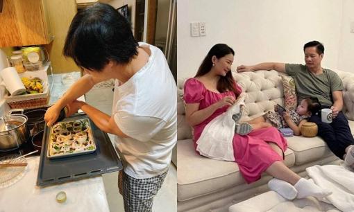 Phan Như Thảo khoe khoảnh khắc chồng đại gia vào bếp nấu ăn, nhìn chi tiết này của Đức An khiến dân mạng bất ngờ