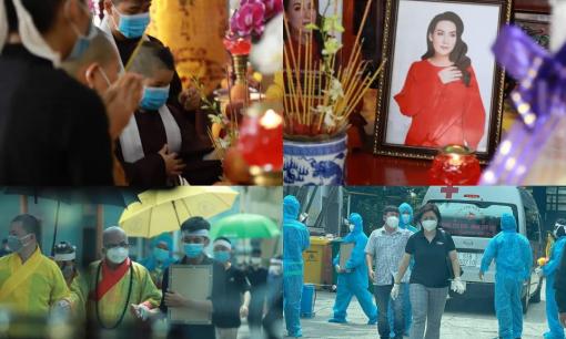 Toàn cảnh lễ hoả táng kín đáo lặng lẽ và nhuốm màu tang thương của Phi Nhung trước khi đưa về Mỹ