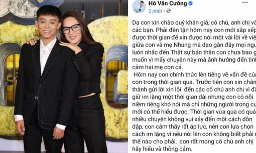 Hồ Văn Cường chính thức lên tiếng sau loạt ồn ào với Phi Nhung: Cảm ơn nữ CEO khét tiếng, chia sẻ lý do giữ im lặng suốt thời gian qua