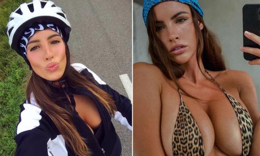 Sở hữu vòng một quá khủng khiến nữ VĐV đua xe đạp phải giải nghệ, nhưng cực đắt show khi chuyển sang nghề người mẫu