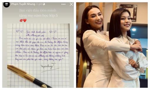 Con gái nuôi Phi Nhung viết thư tay cho người mẹ quá cố, tiết lộ chi tiết liên quan Hồ Văn Cường