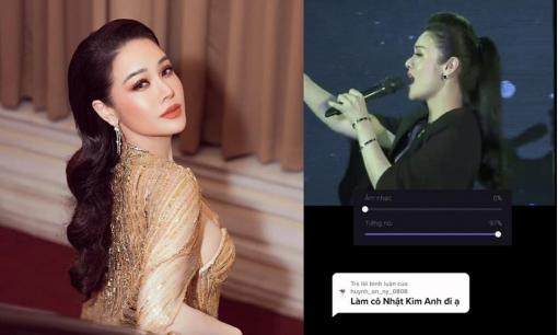 Nhật Kim Anh bị soi giọng hát thật hậu ồn ào sao kê