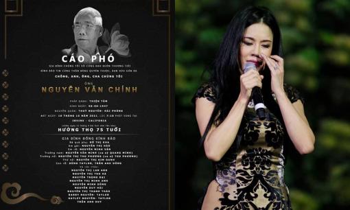 Dũng Taylor xúc động chia sẻ cáo phó của bố ruột ca sĩ Thu Phương