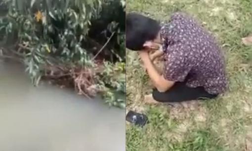 Vụ tìm thấy thi thể bé trai 2 tuổi ở Bình Dương: 'Ba cháu quỳ thụp xuống khóc, ai cũng xót xa khi vớt cháu lên'