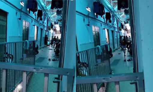 Nhóm thanh niên xông vào xóm trọ hỗn chiến mặc nhiều người xung quanh can ngăn