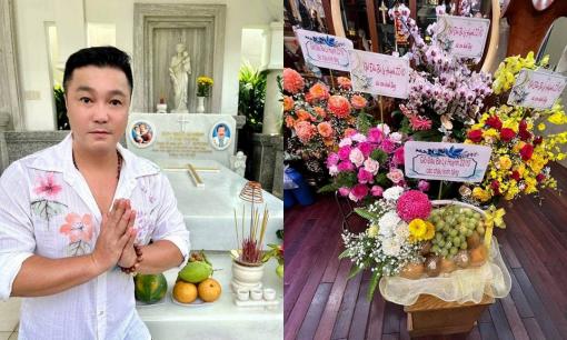 Lý Hùng buồn bã cùng gia đình làm giỗ đầu cho ba ruột NSND Lý Huỳnh