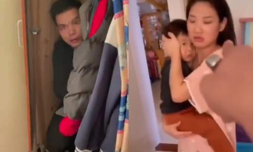 Chồng về nhà bắt quả tang trai lạ trốn trong tủ quần áo, lời giải thích của người vợ sau đó mới 'Ối giời ơi!'