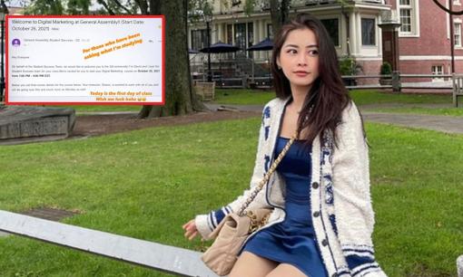 Ngày đầu tiên đi học tại Mỹ, Chi Pu trả lời luôn câu hỏi cho những ai tò mò sang trời Tây học gì, có phải thanh nhạc như lời đồn?