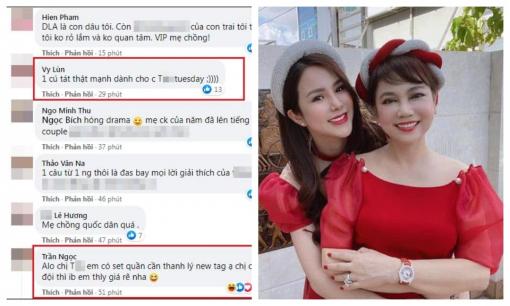 Mẹ chồng Diệp Lâm Anh xuất chiêu nhẹ nhàng mà hiểm hóc, dân tình lập tức đua nhau đòi 'ship' quần cho Quỳnh Thư