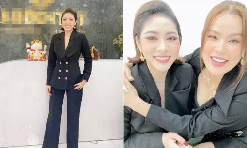 Hoa hậu Đại dương Đặng Thu Thảo tươi tắn và vui vẻ xuất hiện sau khi chồng cũ doanh nhân dọa kiện