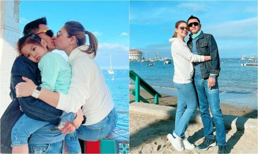 Mừng kỷ niệm 5 năm yêu nhau, Thanh Thảo khoe loạt ảnh 'tình bể bình' bên ông xã Việt kiều