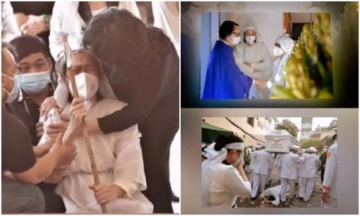 Rò rỉ loạt ảnh nghệ sĩ Hoài Linh khóc ngất trong đám tang bố ruột, ngoại hình tiều tụy khiến ai nấy đều xót xa