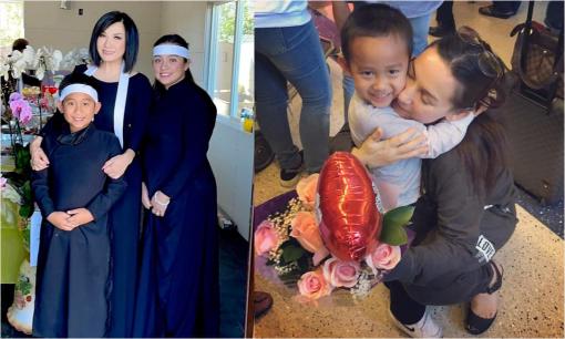 Trizzie Phương Trinh tiết lộ bất ngờ, lễ cúng 49 ngày cố ca sĩ Phi Nhung trùng với sinh nhật con trai Wendy