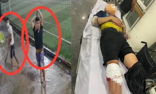 Mâu thuẫn trong lúc đá bóng, nam thanh niên bị nhóm người chém gục tại chỗ