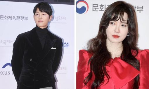 Song Joong Ki điển trai ngời ngời, Goo Hye Sun hút ánh nhìn với làn da trắng bật tông trên thảm đỏ LHP Quốc tế Chunsa 