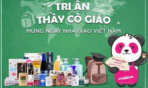 Tràn ngập quà tặng 20/11 tại hệ thống cửa hàng Nhật PanPan TP.HCM