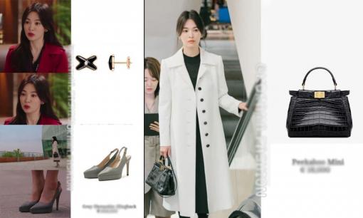 Song Hye Kyo tiếp tục gây sốt khi 'lên đồ' loạt hàng hiệu trong hai tập tiếp 'Now, We Are Breaking Up'