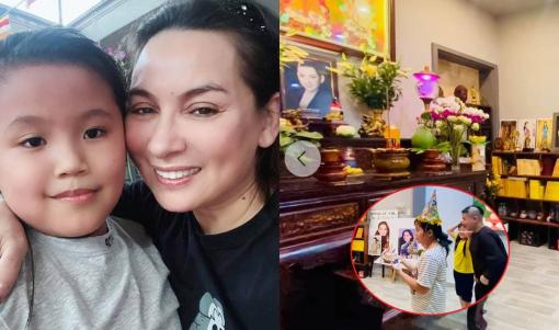 Xót xa hình ảnh con nuôi của cố ca sĩ Phi Nhung đón sinh nhật đầu tiên vắng bóng mẹ