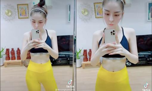 Hậu sinh quý tử đầu lòng, Saka Trương Tuyền diện đồ khoe trọn vòng 2 không chút mỡ thừa 