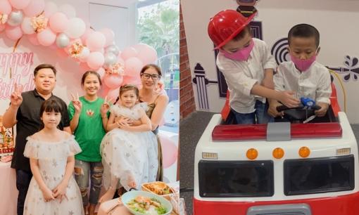 Trang Trần gây bất ngờ khi mạnh tay chi tiền để bao cả khu vui chơi cho con gái và con nuôi Phi Nhung giải trí