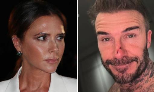 Vừa 'khẩu chiến' với vợ, David Beckham lại gây sốc khi xuất hiện với vết thương lớn trên mũi nghi do Victoria gây ra