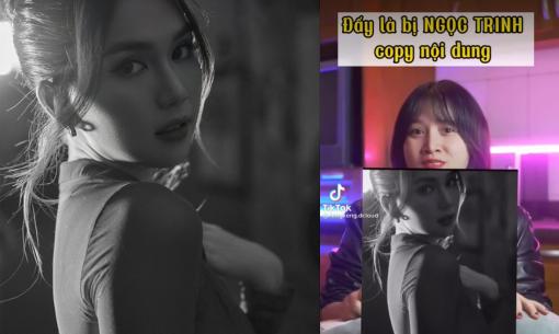  Ngọc Trinh bị một tiktoker tố ăn cắp chất xám