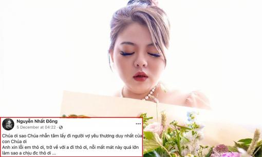 Chồng người mẫu Dương Khánh Hà sốc nhập viện hồi sức sau khi vợ qua đời